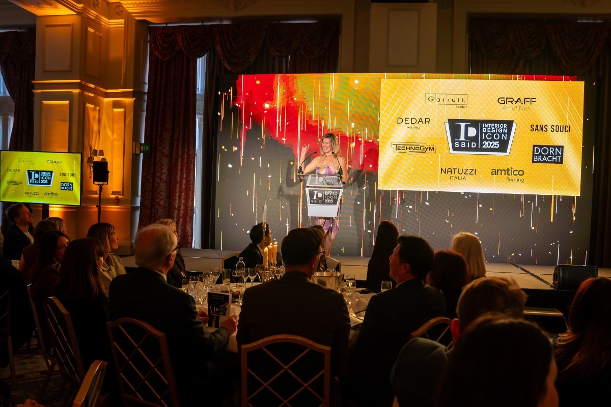 2025 年 SBID International Design Awards 頒獎現場